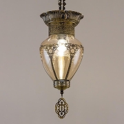 Подвесной светильник Citilux Каир CL419213 цвет плафона/подвески Бронза, Бежевый, цвет арматуры Бронза-8