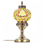 Настольная лампа Citilux Каир CL419815 цвет плафона/подвески Оранжевый, цвет арматуры Бронза-3