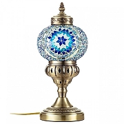 Настольная лампа Citilux Каир CL419816 цвет плафона/подвески Синий, цвет арматуры Бронза-8