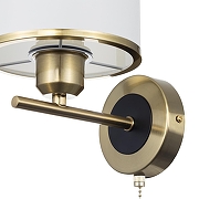 Бра Citilux ALTON CL421413 цвет плафона/подвески Белый, цвет арматуры Бронза-4