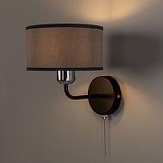 Бра Citilux Форма CL428411 цвет плафона/подвески Серый, цвет арматуры Коричневый-7