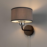 Бра Citilux Форма CL428411 цвет плафона/подвески Серый, цвет арматуры Коричневый-9