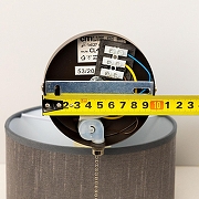 Бра Citilux Форма CL428411 цвет плафона/подвески Серый, цвет арматуры Коричневый-12