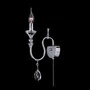 Бра Citilux Рига CL437311 цвет плафона/подвески Прозрачный, цвет арматуры Хром-2