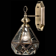 Бра Citilux Витра-1 CL442310 цвет плафона/подвески Прозрачный, цвет арматуры Бронза-1