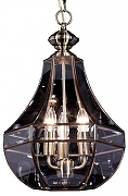 Подвесной светильник Citilux Гера-1 CL444130 цвет плафона/подвески Прозрачный, цвет арматуры Бронза