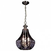 Подвесной светильник Citilux Гера-1 CL444130 цвет плафона/подвески Прозрачный, цвет арматуры Бронза-1