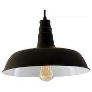 Подвесной светильник Citilux Эдисон CL450205 цвет плафона/подвески Белый, Черный, цвет арматуры Черный