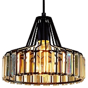 Подвесной светильник Citilux Эдисон CL450211 цвет плафона/подвески Прозрачный, цвет арматуры Бронза