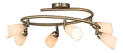 Спот Citilux Белла CL501163 цвет плафона/подвески Слоновая кость, цвет арматуры Бронза