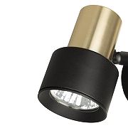 Бра Citilux SAT CL505611 цвет плафона/подвески Черный, цвет арматуры Золото, Черный-8
