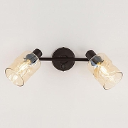 Бра Citilux Кингстон CL518520 цвет плафона/подвески Бежевый, цвет арматуры Коричневый