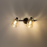 Бра Citilux Кингстон CL518520 цвет плафона/подвески Бежевый, цвет арматуры Коричневый-4