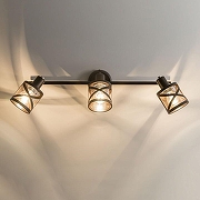 Бра Citilux Гессен CL536635 цвет плафона/подвески Прозрачный, цвет арматуры Коричневый-2