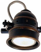 Спот Citilux Веймар CL537521 цвет плафона/подвески Коричневый, цвет арматуры Коричневый, Хром-1