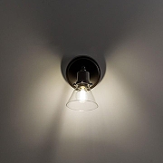 Бра Citilux Бисмарк CL564511 цвет плафона/подвески Прозрачный, цвет арматуры Коричневый-5