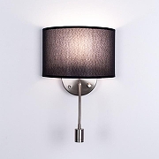 Бра с подсветкой Citilux Декарт CL704305 цвет плафона/подвески Черный, цвет арматуры Хром-2