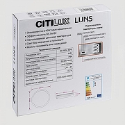 Накладной светильник Citilux LUNS CL711021V цвет плафона/подвески Белый, цвет арматуры Черный-7