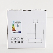 Подвесной светильник Citilux Тао CL712S242N цвет плафона/подвески Белый, Черный, цвет арматуры Черный-9