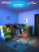 Накладной светильник Citilux Симпла CL714K480G цвет плафона/подвески Белый, цвет арматуры Хром-15