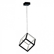 Подвесной светильник Citilux Куб CL719201 цвет плафона/подвески Черный, цвет арматуры Черный-1