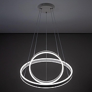 Подвесной светильник Citilux Дуэт CL719640 цвет плафона/подвески Белый, цвет арматуры Белый-9