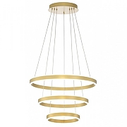 Подвесной светильник Citilux Дуэт CL719652 цвет плафона/подвески Золото, цвет арматуры Золото-1