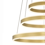 Подвесной светильник Citilux Дуэт CL719652 цвет плафона/подвески Золото, цвет арматуры Золото-9