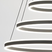 Подвесной светильник Citilux Дуэт CL719681 цвет плафона/подвески Белый, Черный, цвет арматуры Черный-8