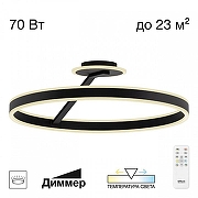 Светильник на штанге Citilux Дуэт CL719761 цвет плафона/подвески Черный, цвет арматуры Черный-1