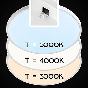 Накладной светильник Citilux Бейсик CL738320V цвет плафона/подвески Белый, цвет арматуры Белый-6