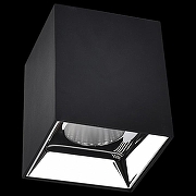 Накладной светильник Citilux Старк 1 CL7440212 цвет плафона/подвески Хром, Черный, цвет арматуры Черный-1