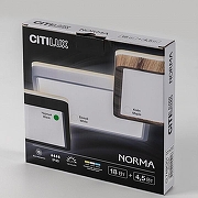 Накладной светильник Citilux Norma CL748K201 цвет плафона/подвески Белый, цвет арматуры Черный-9