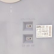 Накладной светильник Citilux Norma CL748K401 цвет плафона/подвески Белый, цвет арматуры Белый-8