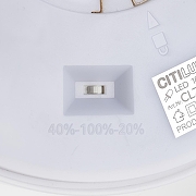Накладной светильник Citilux Etalon CL750240 цвет плафона/подвески Белый, Коричневый, цвет арматуры Белый-11