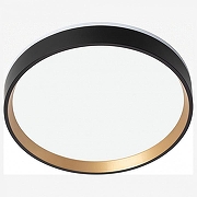 Накладной светильник Citilux Etalon CL750241 цвет плафона/подвески Белый, Золото, Черный, цвет арматуры Черный