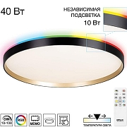 Накладной светильник Citilux ETALON CL750501R цвет Золото, Черный