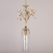 Подвесной светильник Manne CL.7510 CL.7510-1 CREAM цвет плафона/подвески Прозрачный, цвет арматуры Разноцветный