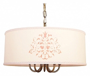 Подвесной светильник Manne CL.7608 CL.7608-5 цвет плафона/подвески Бежевый, цвет арматуры Бронза