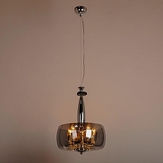 Подвесной светильник Manne CL.7708 CL.7708-5 CH GREY цвет плафона/подвески Черный, цвет арматуры Черный-3