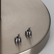 Настольная лампа декоративная с подсветкой Citilux Duplet CL801011 цвет плафона/подвески Бежевый, цвет арматуры Хром-8