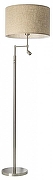 Торшер с подсветкой Citilux Duplet CL801021 цвет плафона/подвески Бежевый, цвет арматуры Хром