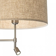 Торшер с подсветкой Citilux Duplet CL801021 цвет плафона/подвески Бежевый, цвет арматуры Хром-3