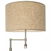 Торшер с подсветкой Citilux Duplet CL801021 цвет плафона/подвески Бежевый, цвет арматуры Хром-6