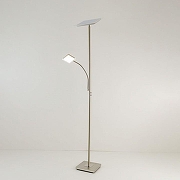 Торшер с подсветкой Citilux Харди CL802011 цвет плафона/подвески Белый, цвет арматуры Хром-3