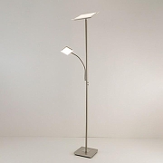 Торшер с подсветкой Citilux Харди CL802011 цвет плафона/подвески Белый, цвет арматуры Хром-6