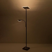 Торшер с подсветкой Citilux Харди CL802015 цвет плафона/подвески Белый, цвет арматуры Коричневый-10