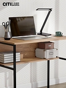 Настольная лампа офисная Citilux Ньютон CL803081 цвет плафона/подвески Черный, цвет арматуры Черный-12