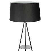 Торшер с полкой Citilux Рейнер CL806021 цвет плафона/подвески Черный, цвет арматуры Черный-3