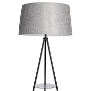 Торшер с полкой Citilux Рейнер CL806022 цвет плафона/подвески Серый, цвет арматуры Черный-6